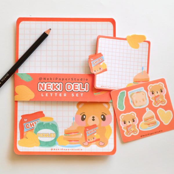 Neki Deli Letter Set
